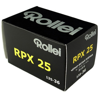 ローライ　RPX 25 135-36枚撮り [35mm白黒フィルム]　Rollei