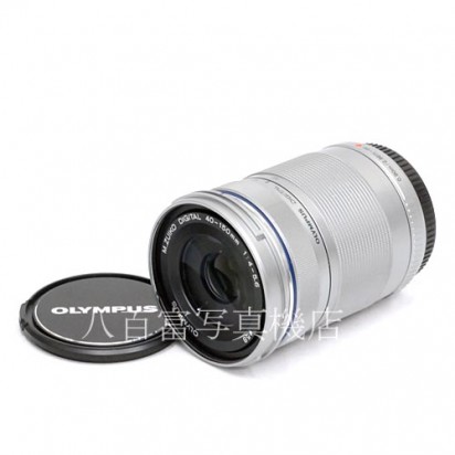 【中古】 オリンパス M.ZUIKO DIGITAL ED 40-150mm F4-5.6 R マイクロフォーサーズ用 シルバー OLYMPUS M.ズイコー 中古レンズ 40805