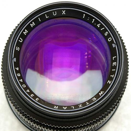 中古 ライカ SUMMILUX M 50mm F1.4 ブラック Leica 【中古レンズ】 13310