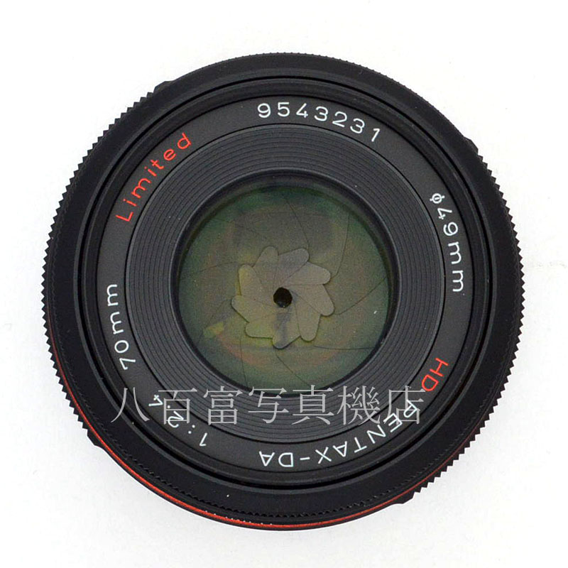 【中古】 ペンタックス HD PENTAX-DA 70mm F2.4 Limited ブラック PENTAX 中古交換レンズ 49941