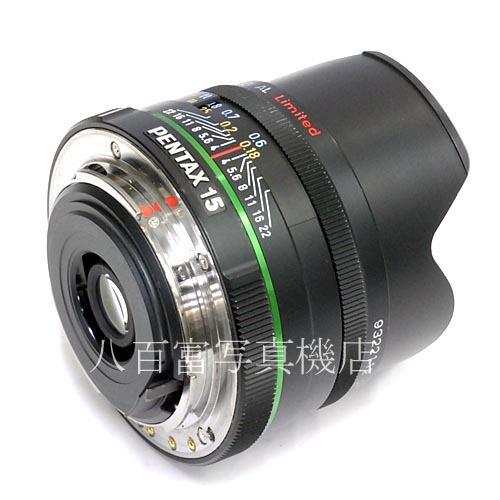 【中古】 SMC ペンタックス DA 15mm F4 ED AL Limited ブラック PENTAX 中古レンズ 31864