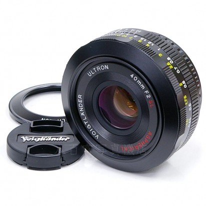 【中古】 フォクトレンダー ULTRON 40mm F2 SLII N Aspherical キャノンEF用 Voigtlander ウルトロン 中古レンズ 19021