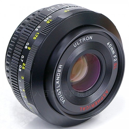 【中古】 フォクトレンダー ULTRON 40mm F2 SLII N Aspherical キャノンEF用 Voigtlander ウルトロン 中古レンズ 19021