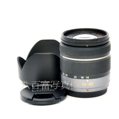 ●中古品★Panasonic H-FS014042 カメラレンズ LUMIX G VARIO 14-42mm F3.5-5.6 ASPH Φ52 ★現状品