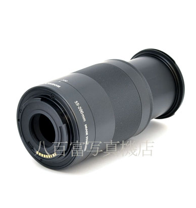 【中古】 キヤノン EF-M 55-200mm F4.5-6.3 IS STM ブラック Canon 中古交換レンズ 45738