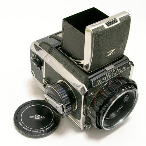 中古 ブロニカ S2 シルバー Nikkor 75mm F2.8 セット BRONICA