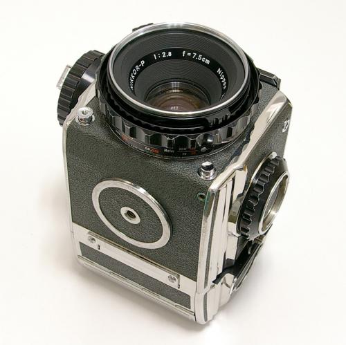 中古 ブロニカ S2 シルバー Nikkor 75mm F2.8 セット BRONICA