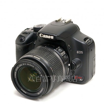 【中古】 キャノン EOS Kiss X2 18-55mm セット Canon 中古レンズ 24680