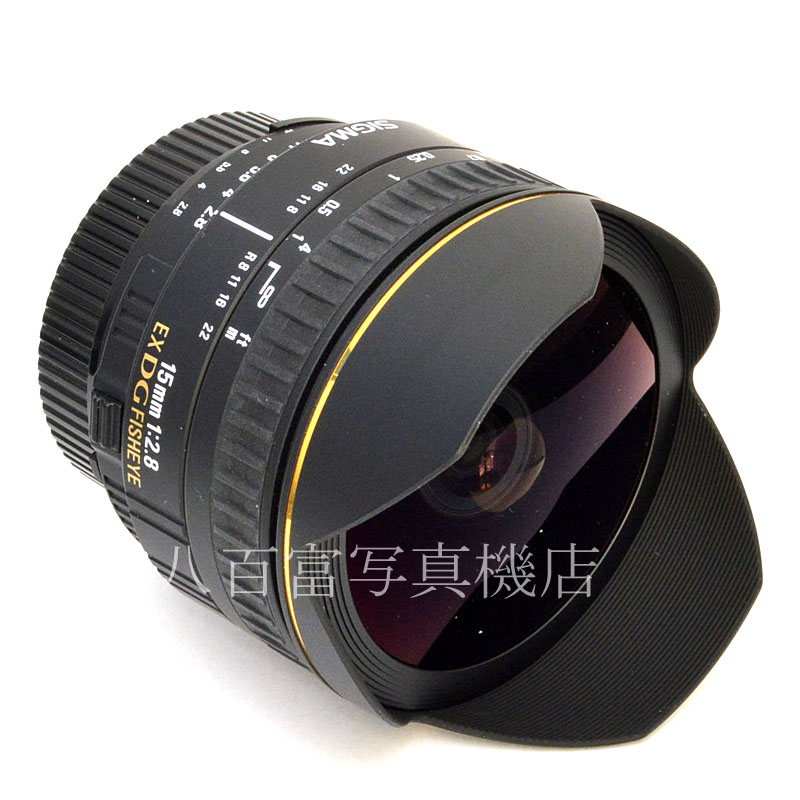 中古】 シグマ Fisheye 15mm F2.8 EX DG ニコンAF用 SIGMA フィッシュ