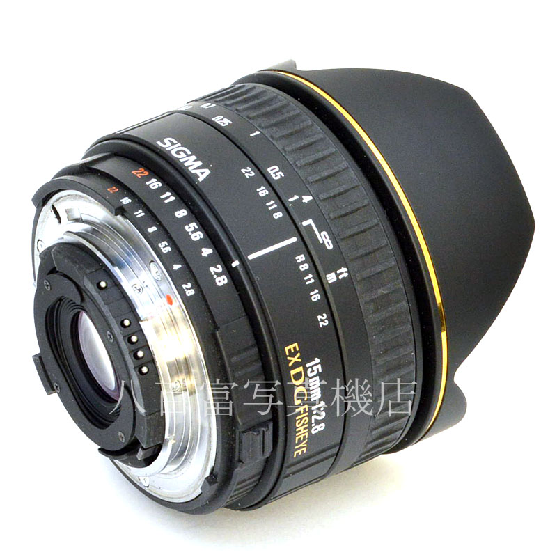 中古】 シグマ Fisheye 15mm F2.8 EX DG ニコンAF用 SIGMA フィッシュ