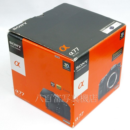 【中古】 ソニー α77 ボディ ブラック SONY SLT-A77V 中古カメラ 24750