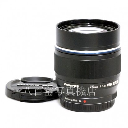 【中古】 オリンパス M.ZUIKO DIGITAL ED 75mm F1.8 ブラック OLYMPUS 40827