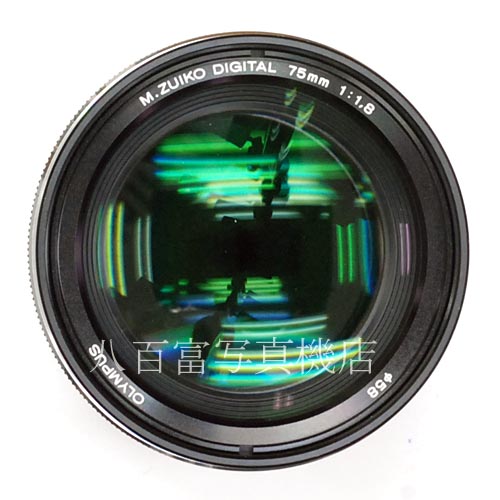 【中古】 オリンパス M.ZUIKO DIGITAL ED 75mm F1.8 ブラック OLYMPUS 40827