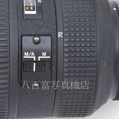 【中古】 ニコン AF-S ED Nikkor 28-70mm F2.8D ブラック Nikon ニッコール 中古交換レンズ 45791-ズームリング付近に小キズ有り(画面右側中程) M/A切替レバーのネジ部分白色有り(画面左側中程)