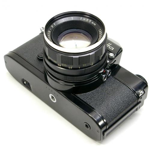 中古 ミノルタ SR-1 LV ブラック 55mm F2 セット minolta 【中古カメラ