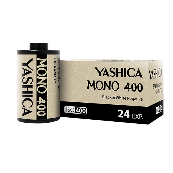 YASHICA MonoB&W400 24枚撮り [白黒ネガフィルム]  ヤシカ