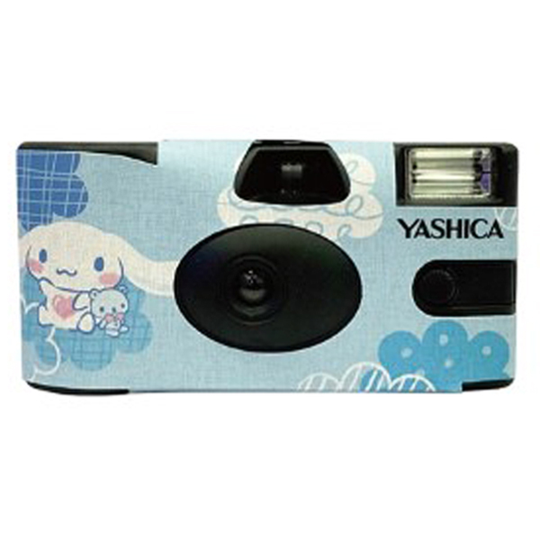 ヤシカ Single Use Film Camera / Cinnamoroll Fluffy World / YASHICA YAS-SC140S-CN / 27枚撮り [使い切りフィルムカメラ]
