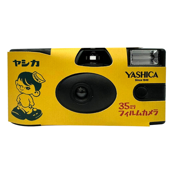 ヤシカ Single Use Film Camera / YASHICA Boy / YASHICA YAS-SC140Y-YE / 27枚撮り [使い切りフィルムカメラ]