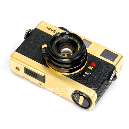 【中古】 ミノルタ CLE ゴールド 40mm F2 セット MINOLTA 中古カメラ 41056