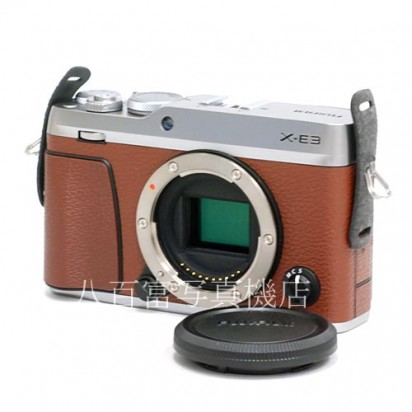 【中古】 フジフイルム X-E3 ボディ ブラウンマロン FUJIFILM 中古カメラ 41044