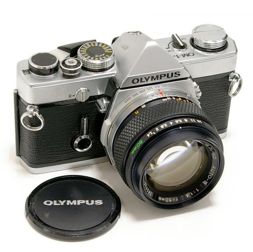 販売済み 中古 オリンパス OM-1N シルバー 50mm F1.4 セット OLYMPUS 【中古カメラ】