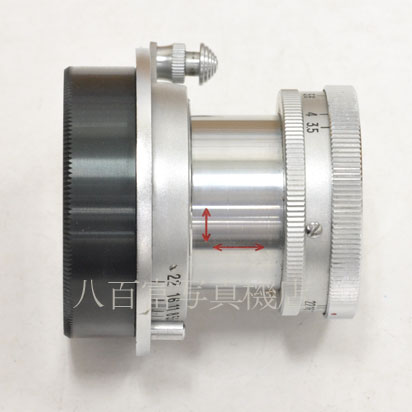 【中古】    小西六 ヘキサー 50mm F3.5 ライカL39スクリューマウント Konishiroku Hexar 中古交換レンズ  K0472