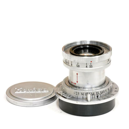 【中古】    小西六 ヘキサー 50mm F3.5 ライカL39スクリューマウント Konishiroku Hexar 中古交換レンズ  K0472