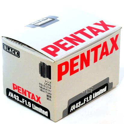 【中古】 SMCペンタックス FA 43mm F1.9 Limited ブラック PENTAX 中古レンズ 40741