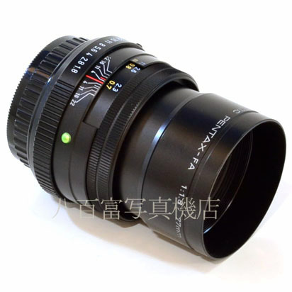 【中古】 SMC ペンタックス FA 77mm F1.8 Limited ブラック PENTAX 中古レンズ 40742