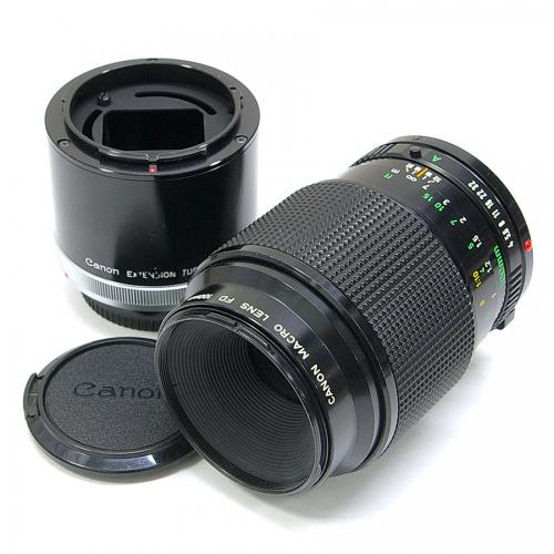 中古 キヤノン New FD MACRO 100mm F4 等倍リング セット Canon 【中古レンズ】 07828