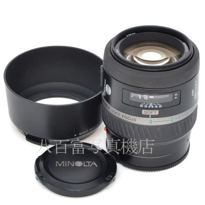 【中古】 ミノルタ AF SOFT 100mm F2.8 αシリーズ MINOLTA ソフト 中古交換レンズ 45823