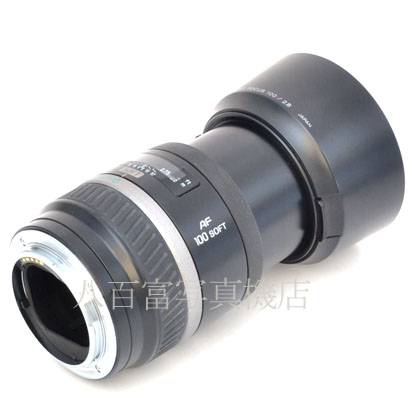 【中古】 ミノルタ AF SOFT 100mm F2.8 αシリーズ MINOLTA ソフト 中古交換レンズ 45823