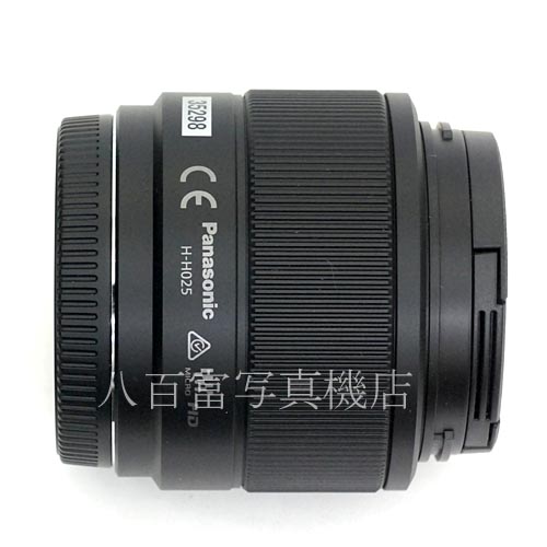 【中古】 パナソニックLUMIX G 25mm F1.7 ASPH. ブラック マイクロフォーサーズ用 Panasonic H-H025K 中古レンズ 35298