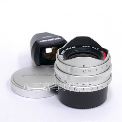 【中古】 フォクトレンダー SUPER WIDE HELIAR 15mm F4.5 シルバー ライカLマウント 中古レンズ  32988