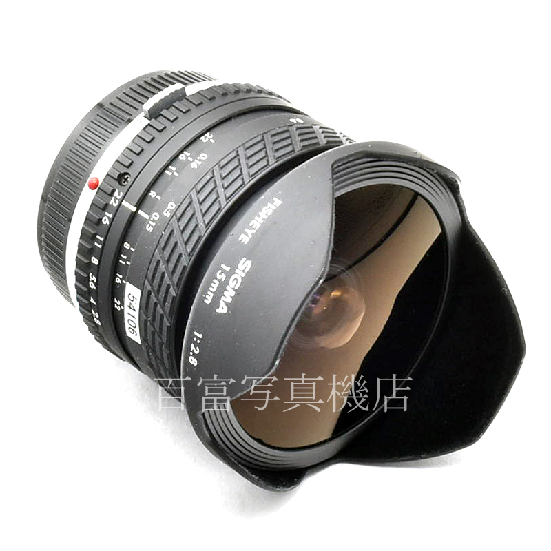 【中古】 シグマ MF 15mm F2.8  Fisheye オリンパスOM用 SIGMA フィッシュアイ 中古交換レンズ 54106