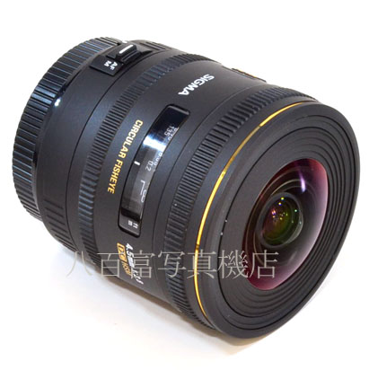 【中古】 シグマ 4.5mm F2.8 EX DC CIRCULAR FISHEYE HSM キヤノンEOS用 SIGMA 中古交換レンズ 41004