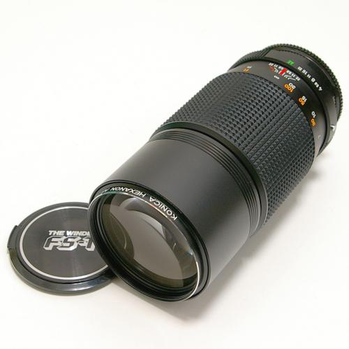 【新同】 中古 コニカ HEXANON AR 200mm F4 AE Konica 【中古レンズ】