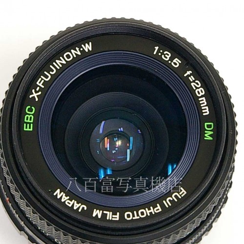 【中古】 フジフイルム EBC X-FUJINON・W  28mm F2.8 DM フジカAX用 FUJIFILM フジノン 中古レンズ 24843