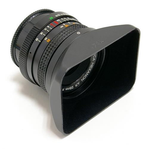 【新同】 中古 コニカ HEXANON AR 28mm F3.5 KONICA 【中古レンズ】