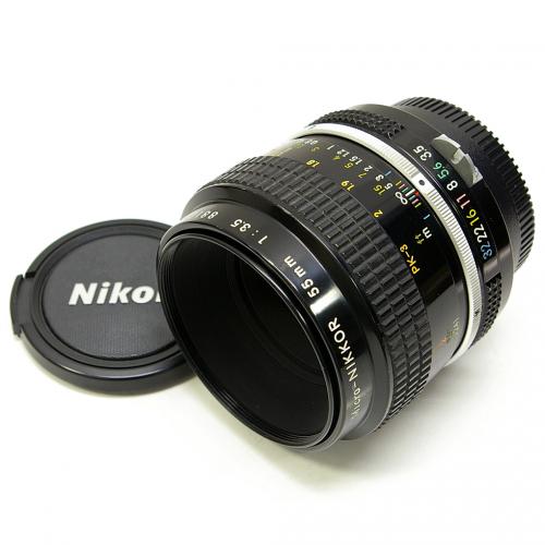 中古 ニコン New Micro Nikkor 55mm F3.5 Nikon / マイクロニッコール 【中古レンズ】 1035