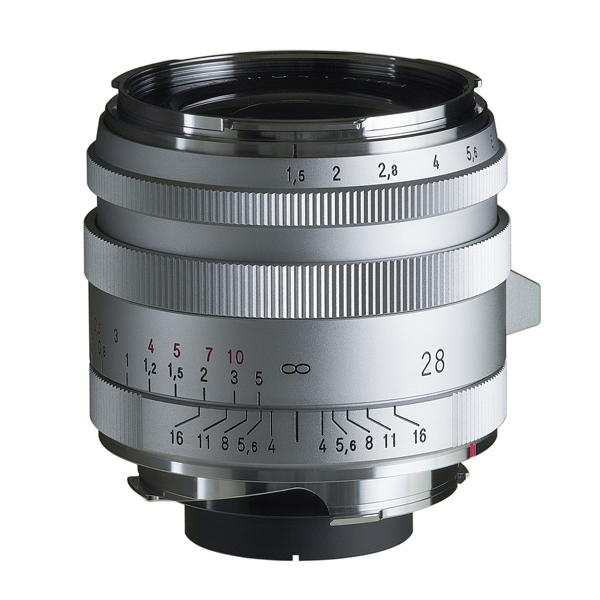 VM-Mount / フォクトレンダー Voigtlander ノクトン NOKTON Vintage Line 28mm F1.5 Aspherical VM Type I / シルバー / 広角レンズ / ライカMマウント互換 VMマウント