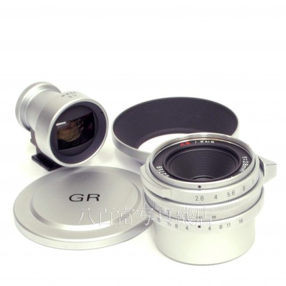 【中古】 リコー GRレンズ 28mm F2.8 ライカLマウント シルバー RICOH 中古レンズ 29802｜カメラのことなら八百富写真機店