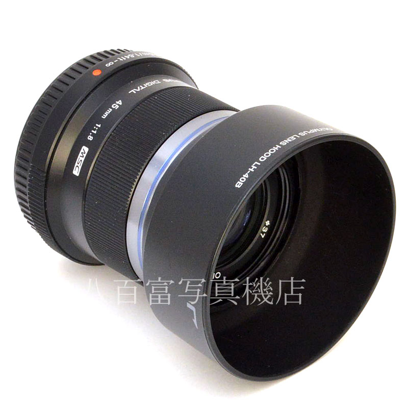 【中古】 オリンパス M.ZUIKO DIGITAL 45mm F1.8 ブラック OLYMPUS マイクロフォーサーズ 中古交換レンズ 50130