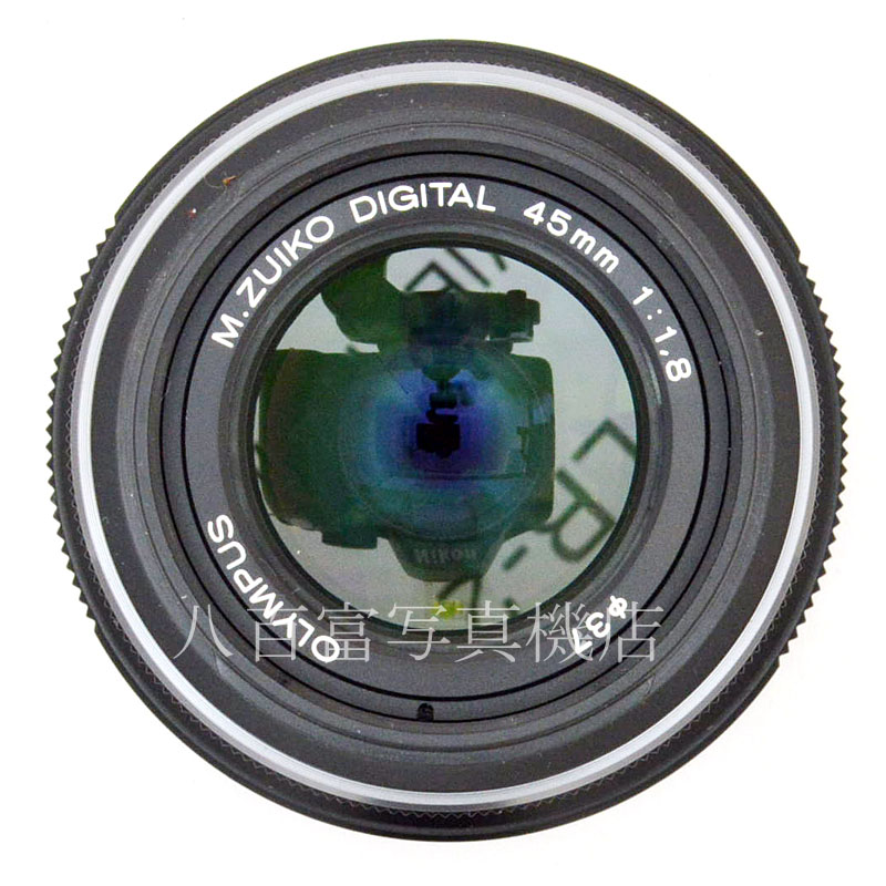 【中古】 オリンパス M.ZUIKO DIGITAL 45mm F1.8 ブラック OLYMPUS マイクロフォーサーズ 中古交換レンズ 50130