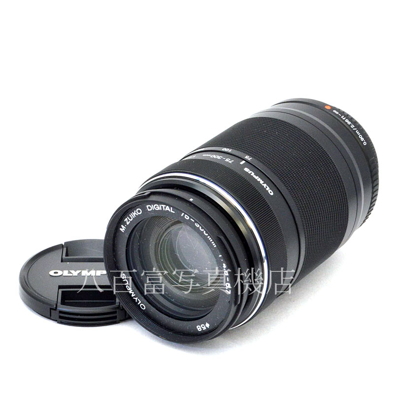 【中古】オリンパス M.ZUIKO DIGITAL ED 75-300mm F4.8-6.7II ブラック OLYMPUS 中古交換レンズ 50131