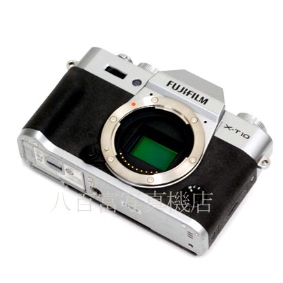 【中古】 フジフイルム X-T10 ボディ シルバー FUJIFILM 中古デジタルカメラ 40847