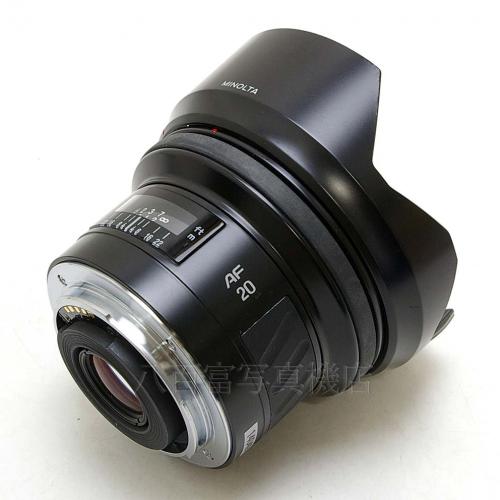 中古 ミノルタ AF 20mm F2.8 New αシリーズ MINOLTA 【中古レンズ】 14049