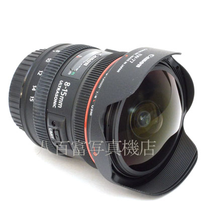 【中古】 キヤノン EF 8-15mm F4L フィッシュアイ USM Canon 中古交換レンズ 46002