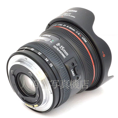 【中古】 キヤノン EF 8-15mm F4L フィッシュアイ USM Canon 中古交換レンズ 46002