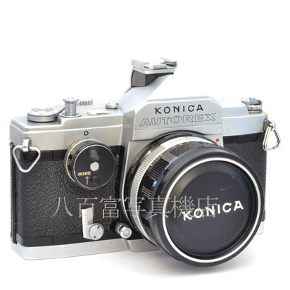 【中古】 コニカ オートレックス  シルバー 52mm F1.8 レンズセット AUTOREFLEX KONICA 中古カメラ 45522